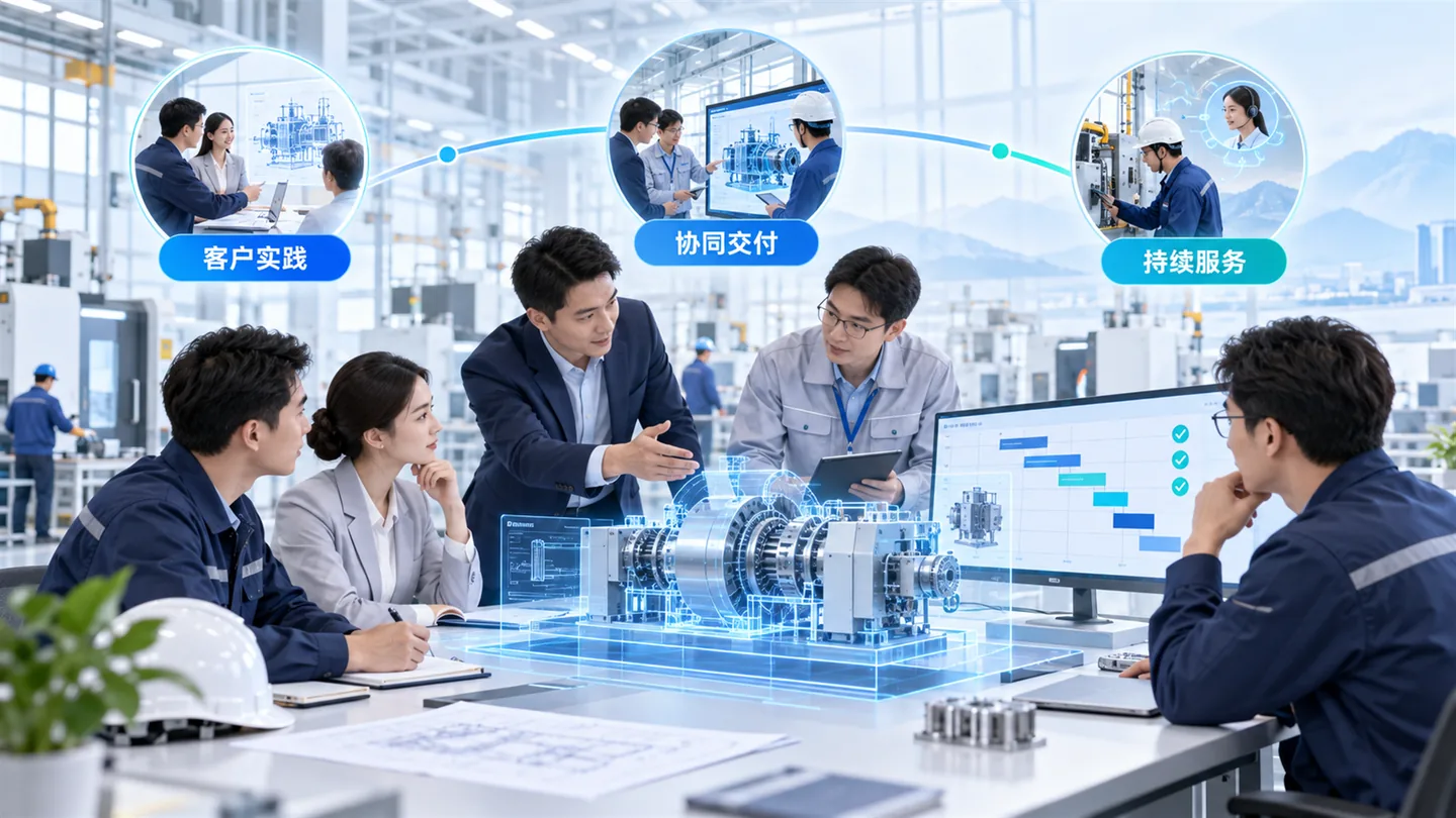 关于未蓝 · 标杆客户与合作伙伴界面