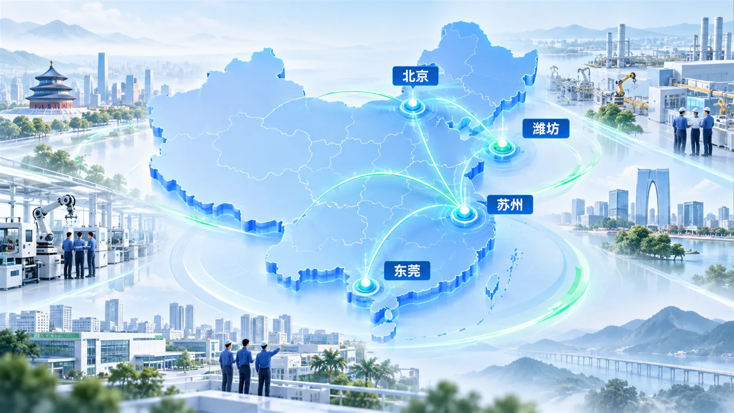 关于未蓝 · 服务网络界面