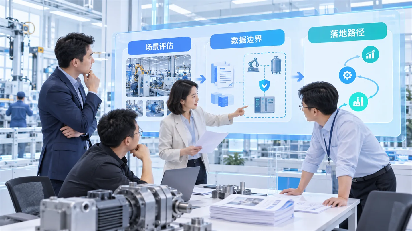 工业垂类大模型 · 预约演示界面