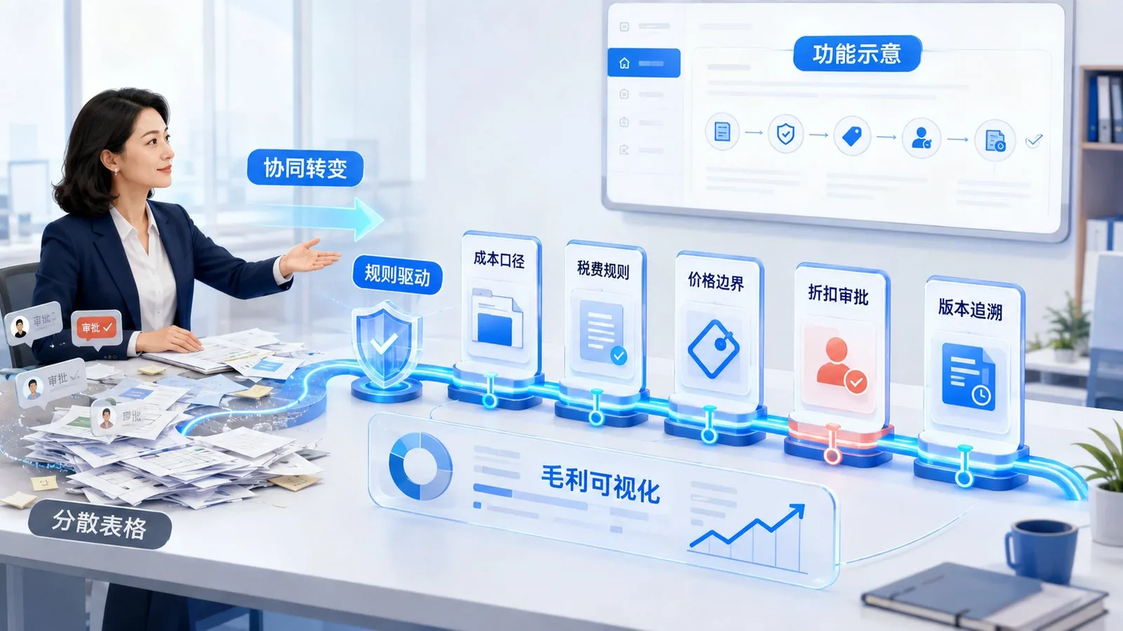 财务负责人 工作方式的前后对比