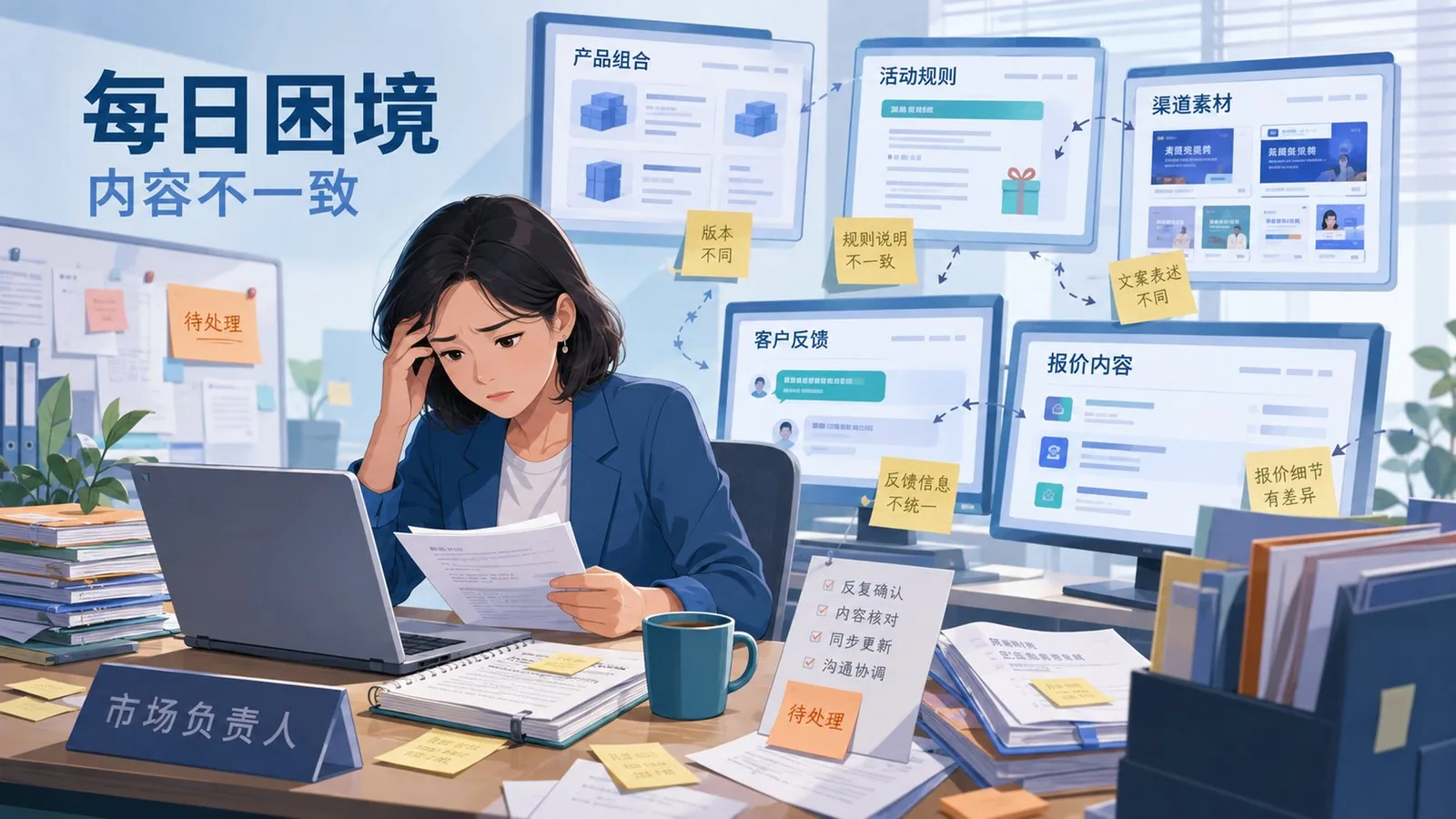市场负责人 每天面对的挑战