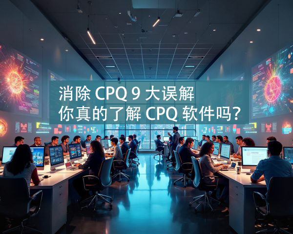 消除 CPQ 9 大误解