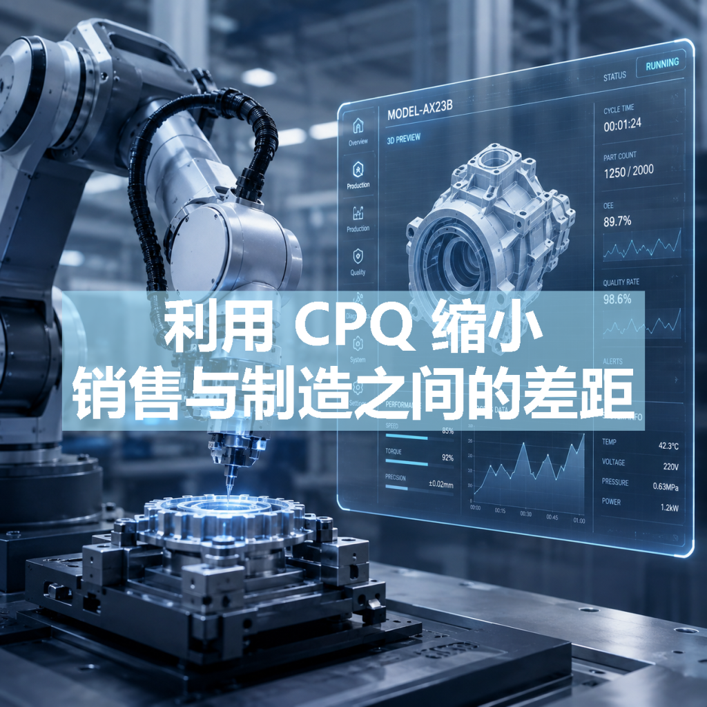 利用 CPQ 缩小销售与制造之间的差距