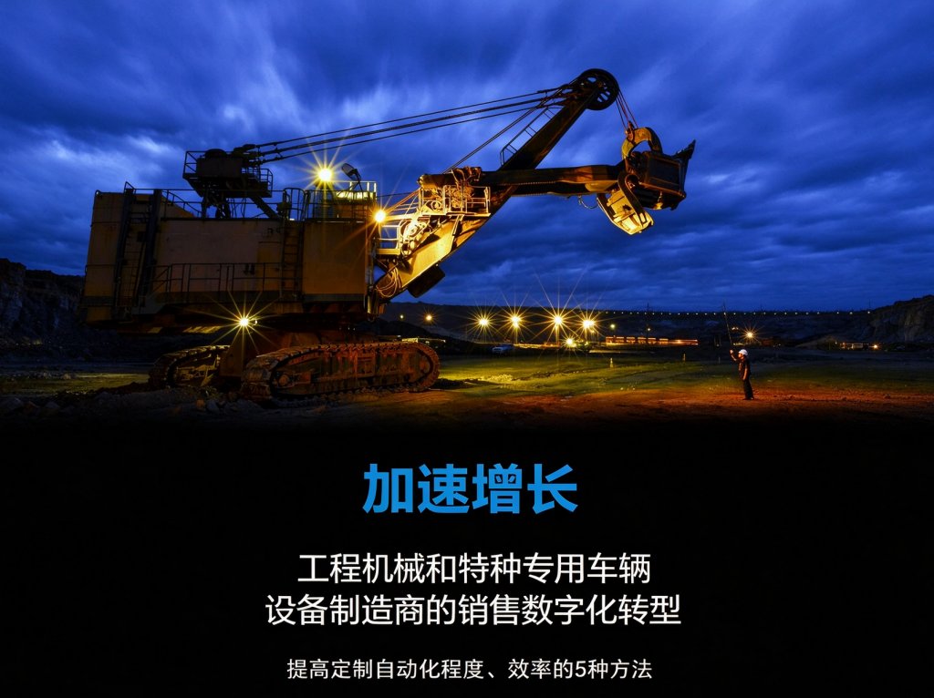 加速增长：重型和特种车辆制造商的销售数字化转型